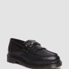 Messieurs Dr. Martens Tous Les Mocassins | Mocassins Kiltie En Cuir Graine Adrian Snaffle Noir