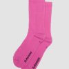 Accessoires Dr. Martens Toutes Les Chaussettes | Chaussettes En Melange Biologique Double Doc Thrift Rose — Melange De Coton