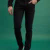 Homme Benson & Cherry Les Bas | Pantalon Denim Stretch Jakara Noir