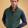 Homme Benson & Cherry Vestes Et Sweaterie Pour Homme | Gilet Matelasse Sans Manches Spero Sapin