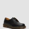 Messieurs Dr. Martens Chaussures A Lacets | Chaussures Oxford En Cuir Vintage 1461 Quilon Noir — Quilon