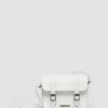 Accessoires Dr. Martens Sacs En Cuir | Sac En Cuir A Bandouliere Lisse Kiev De 7 Pouces Blanc — Lisse