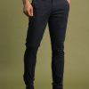 Homme Benson & Cherry Les Bas | Pantalon Slim A Carreaux Jack Anthra