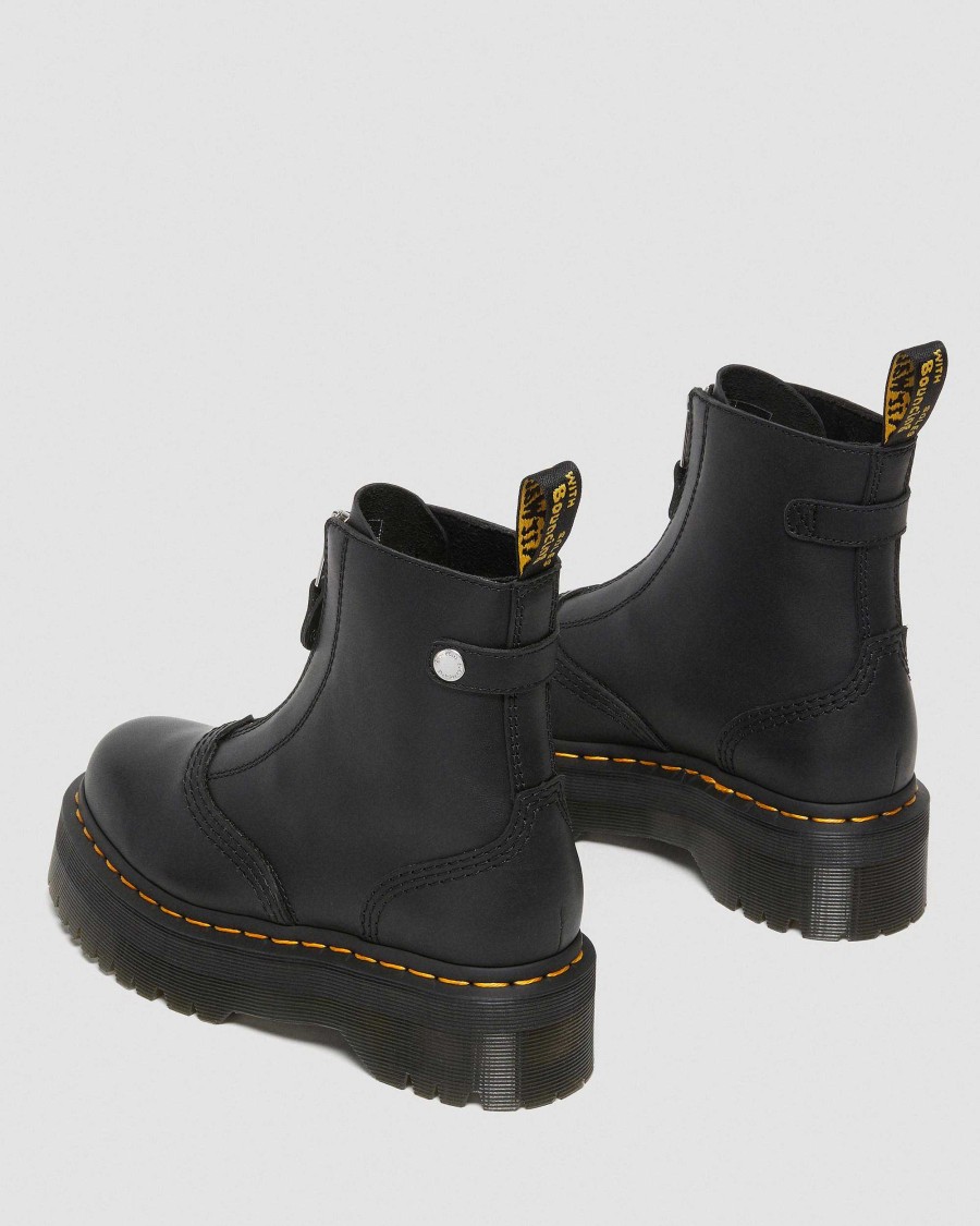 Dames Dr. Martens Fourmis D'Hiver | Plateforme Jetta Maihars Noir — Bois De Santal