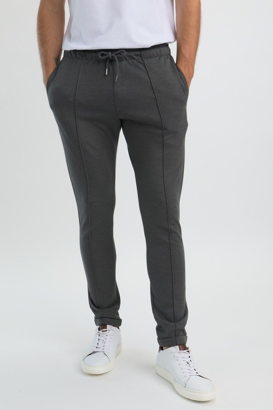 Homme Benson & Cherry Les Bas | Jogger Pant Classique Jolan Anthra