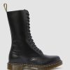 Messieurs Dr. Martens Tenias | 1914 Maiharis A Lacets En Cuir Lisse Noir — Lisse