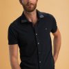 Homme Benson & Cherry Chemises Pour Homme | Chemisette Polo Lys Marine