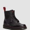 Messieurs Dr. Martens Tenias | 1460 Peignes En Cuir Blade Runner Noir