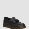 Dames Dr. Martens Mocassins | Mocassins A Pampilles Adrian Virginia Noir — Virginie