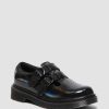 Enfants Dr. Martens Chaussures D'Ecole Pour Filles | Chaussures Mary Jane Arc-En-Ciel Junior 8065 Noir — Brevet Arc-En-Ciel