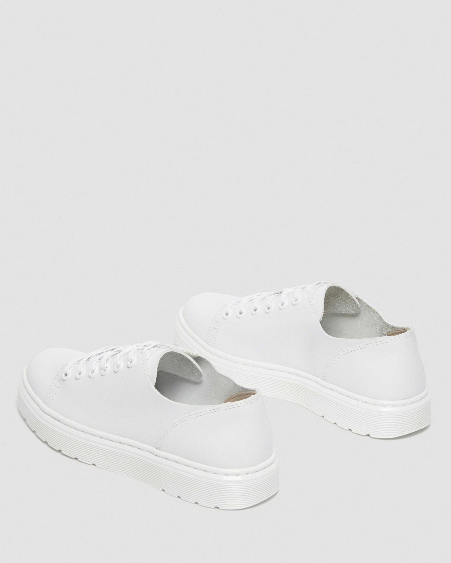 Messieurs Dr. Martens Chaussures Decontractees | Chaussures Decontractees En Cuir Dante Venice Blanc — Venise