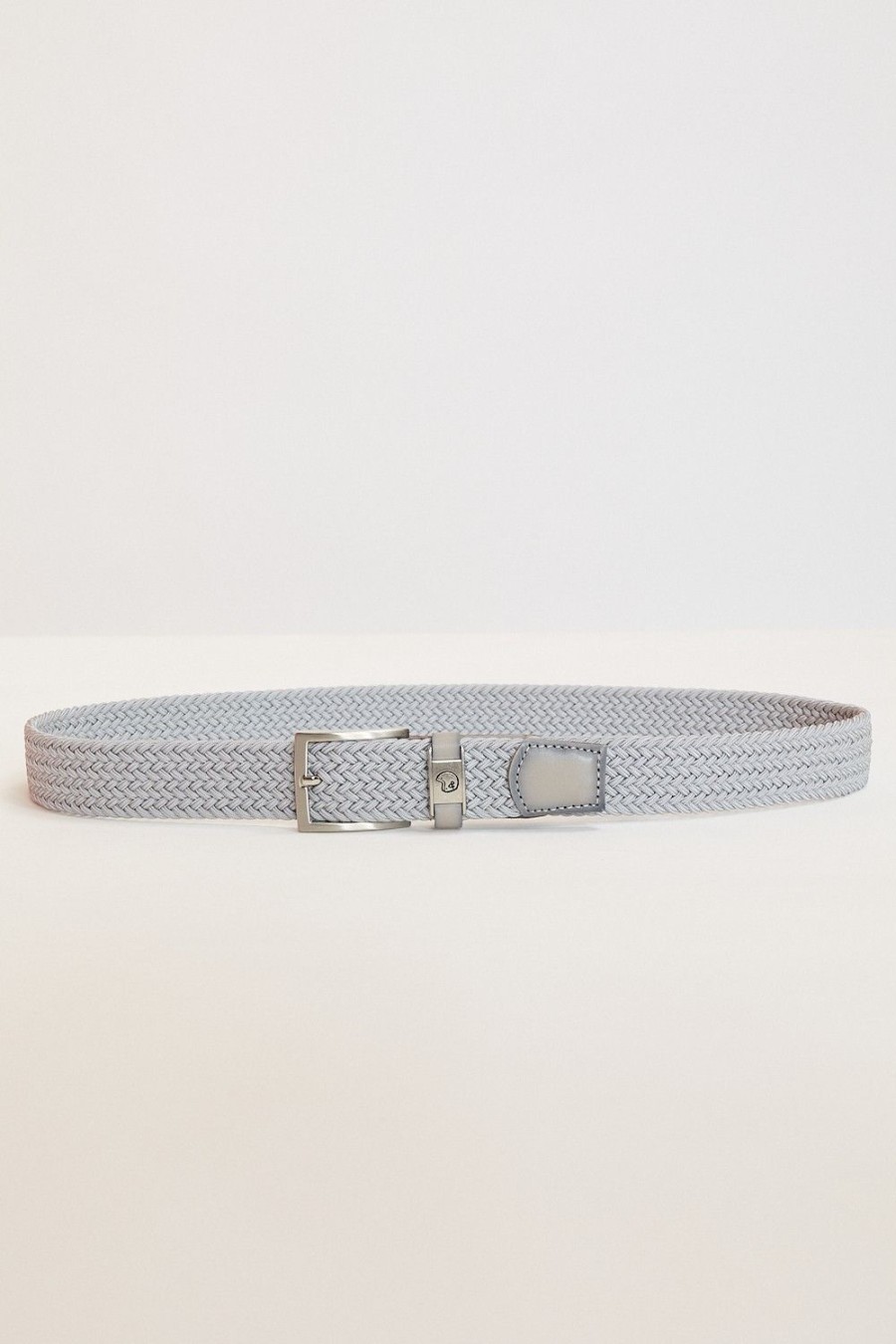 Homme Benson & Cherry Ceinture Homme | Ceinture Tressee Pour Homme Celastique Gris