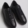 Homme Benson & Cherry | Tennis En Cuir Dyfer Noir