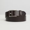 Homme Benson & Cherry Ceinture Homme | Ceinture En Cuir Vieilli Copacabana Choco