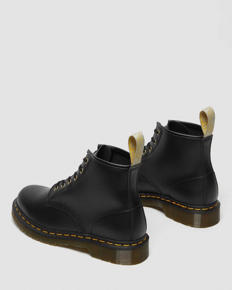 Messieurs Dr. Martens Maiharis Vegetaliens | 101 Felix Bottines Vegetaliennes Noir — Felix Rub Off