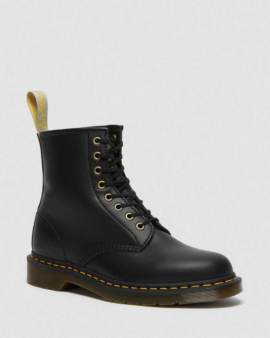 Messieurs Dr. Martens Maiharis Vegetaliens | 1460 Vegan - Peignes A Ruban Noir — Felix Rub Off