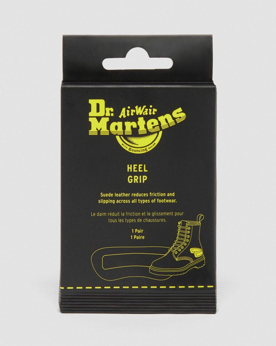 Accessoires Dr. Martens Cires Et Nettoyants Pour Chaussures | Heel Grip - Coussinets De Talon Gris