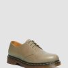 Messieurs Dr. Martens Chaussures A Lacets | Chaussures Richelieu En Cuir 1461 Carrara Olive — Carrare