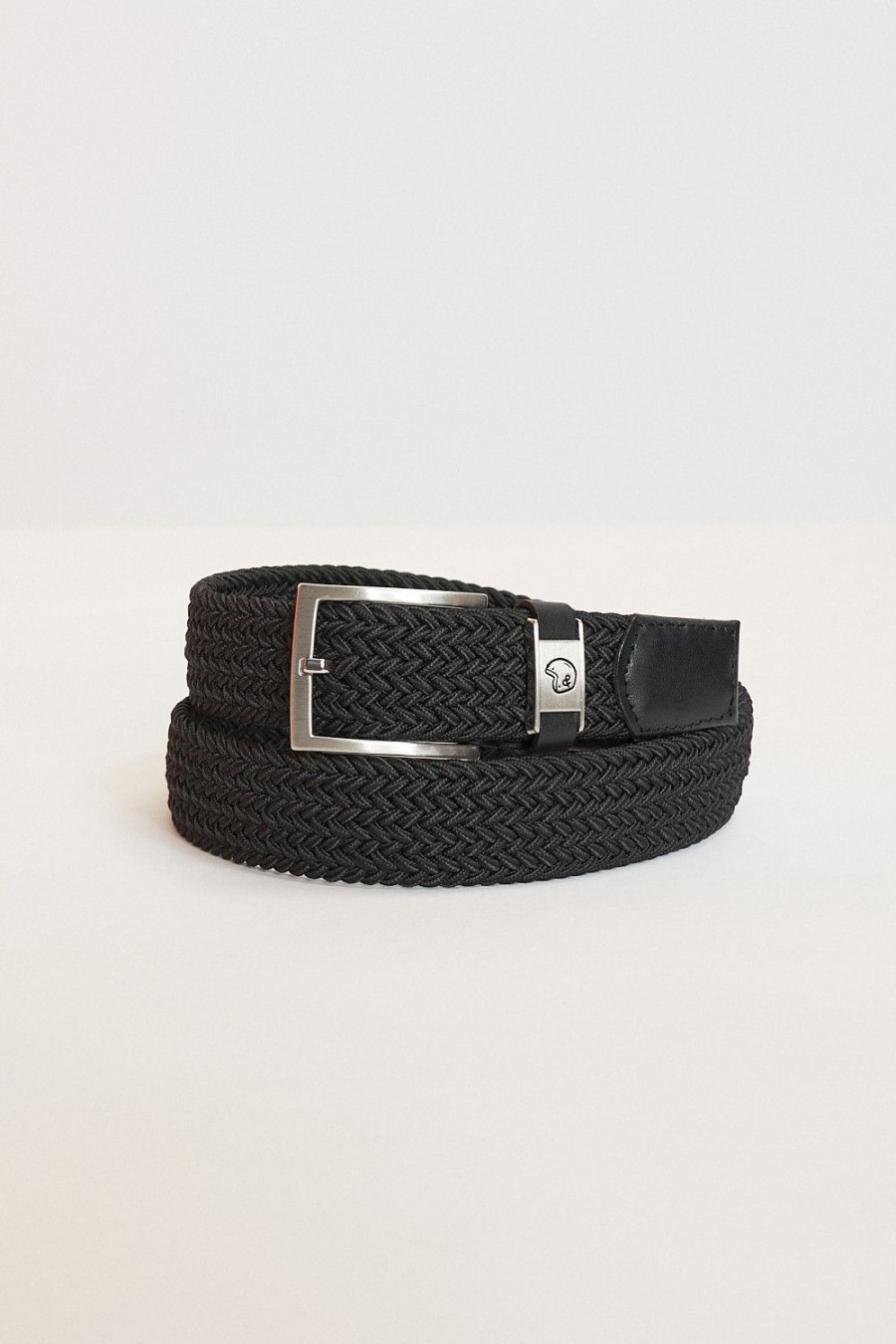 Homme Benson & Cherry Ceinture Homme | Ceinture Tressee Pour Homme Celastique Noir