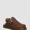 Dames Dr. Martens Chaussons | Tongs Jorge Ii En Fausse Fourrure Doublees De Fausse Fourrure Bronzage Chaud — Archive Pull Up