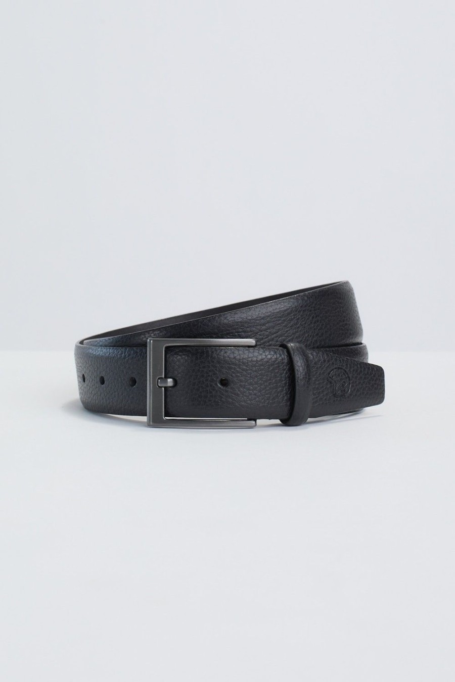 Homme Benson & Cherry Ceinture Homme | Ceinture Classique Bombee Cime Noir