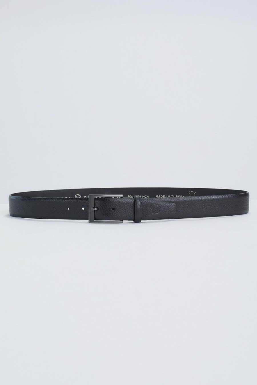 Homme Benson & Cherry Ceinture Homme | Ceinture Classique Bombee Cime Noir