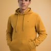 Homme Benson & Cherry Vestes Et Sweaterie Pour Homme | Sweat Capuche Poche Kangourou Steele Miel