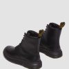 Messieurs Dr. Martens Chaussures Utilitaires | Bottines A Lacets En Cuir Crewson Noir