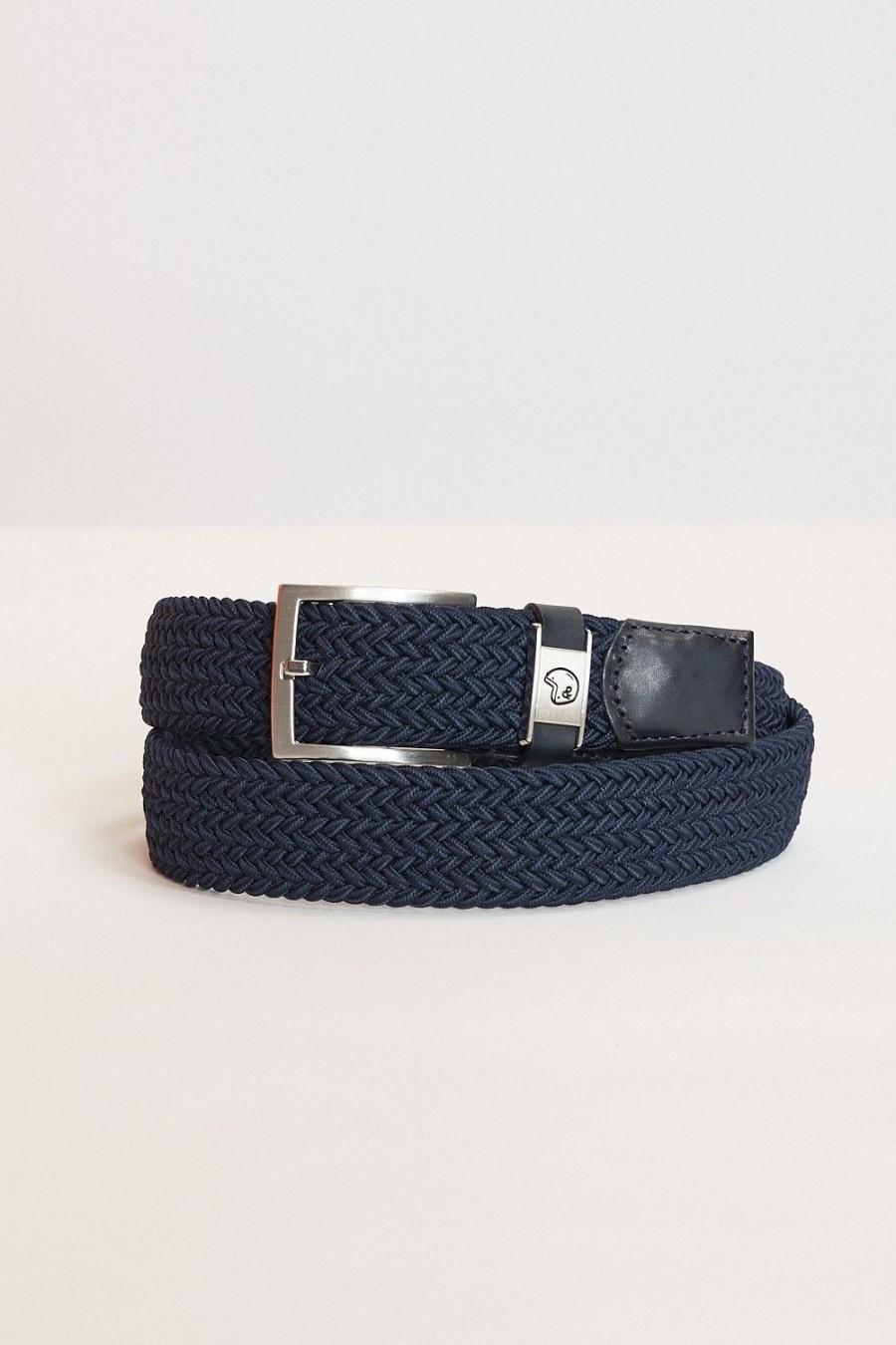 Homme Benson & Cherry Ceinture Homme | Ceinture Tressee Pour Homme Celastique Marine