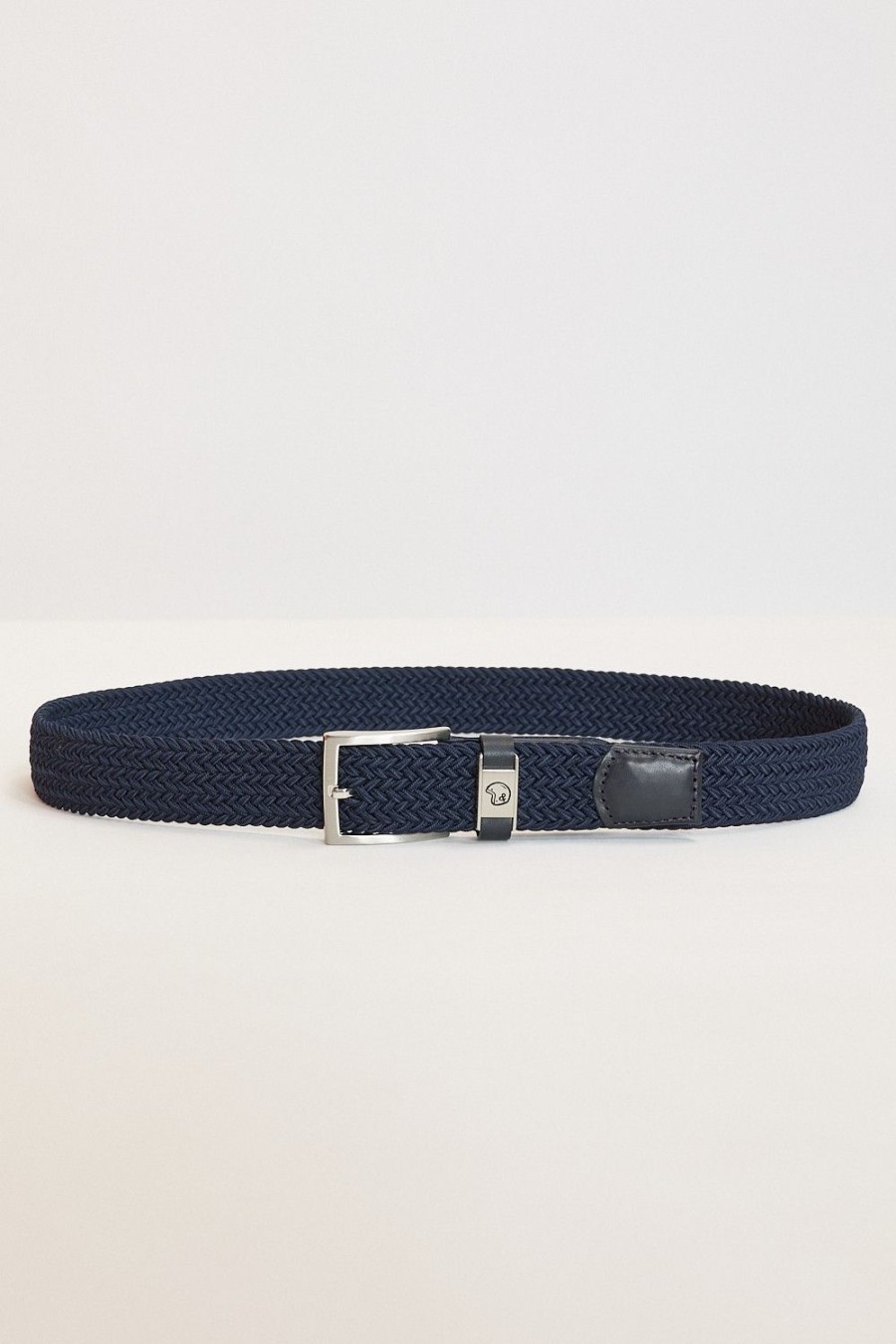 Homme Benson & Cherry Ceinture Homme | Ceinture Tressee Pour Homme Celastique Marine