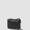 Accessoires Dr. Martens Sacs En Cuir | Sac En Cuir A Bandouliere Lisse Kiev De 7 Pouces Noir — Lisse