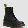 Dames Dr. Martens Tenias | Bottines 1460 Serena Collar Doublees En Fausse Fourrure Noir — Wyoming Bruni