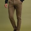 Homme Benson & Cherry Les Bas | Pantalon Chino Stretch Josh Kaki