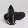 Homme Benson & Cherry | Basket Style Retro En Cuir Dionysos Noir