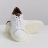 Homme Benson & Cherry | Tennis En Cuir Decca Blanc