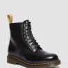 Messieurs Dr. Martens Maiharis Vegetaliens | Short A Lacets Double Vegan 1460 Borg Noir — Norfolk Vegetalien