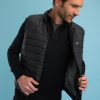 Homme Benson & Cherry Vestes Et Sweaterie Pour Homme | Gilet Sans Manches Matelasse Smart Noir