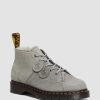 Messieurs Dr. Martens Fourmis D'Hiver | Church Nupuck - Bottines En Cuir Gris Moyen