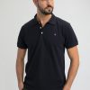 Homme Benson & Cherry Polos Pour Homme | Polo Classique Uni En Coton Bio Gesbio Marine