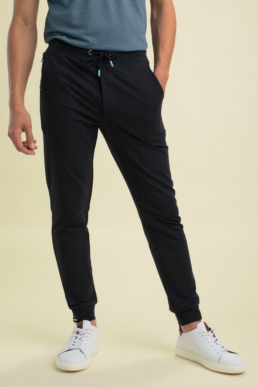 Homme Benson & Cherry Les Bas | Jogg Pant Baasique Joldman Marine