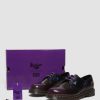 Messieurs Dr. Martens Chaussures A Lacets | 1461 Bt21 -Chaussures En Cuir Violet + Noir — Arcadia