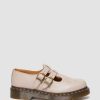 Dames Dr. Martens Marie-Jeanne | 8065 Chaussures Mary Jane En Cuir Virginia Taupe Vintage — Virginie