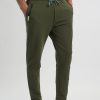 Homme Benson & Cherry Les Bas | Jogger Pant A Poche Tricolore Zippee Jola Kaki