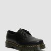 Messieurs Dr. Martens Chaussures Noires | 1461 Bex - Chaussures En Cuir A Bout Carre Noir — Poli Lisse