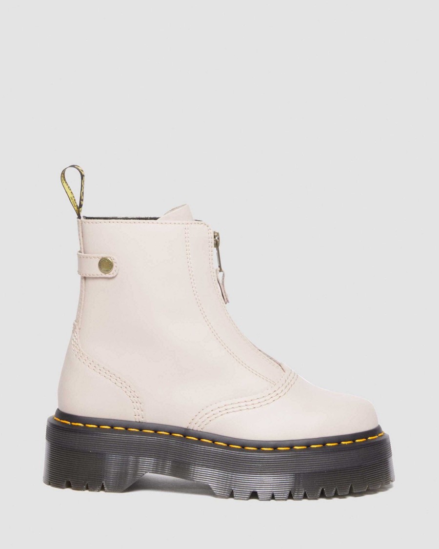 Dames Dr. Martens Plateformes | Plateforme Jetta Maihars Taupe Vintage — Sandale