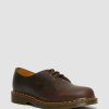 Messieurs Dr. Martens Des Chaussures Marrons | Chaussures Richelieu En Cuir 1461 Crazy Horse Marron — Crazy Horse+Pu