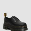 Dames Dr. Martens Chaussures Noires | Chaussures A Plateforme En Cuir Nappa Lux Audrick Noir — Nappa Lux