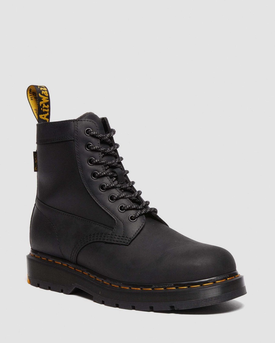 Messieurs Dr. Martens Tenias | Bottes Impermeables 1460 Trinity Wintergrip Noir