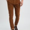 Homme Benson & Cherry Les Bas | Pantalon Velours Coteles January Tabac