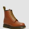 Messieurs Dr. Martens Maihars Bruns | 1460 Dm Wintergrip Blizzard Wp Bottines En Cuir Marron — Blizzard Wp